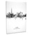 Dubai United Arab Emirates Skyline Cityscape Box Canvas