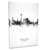 Düsseldorf Germany Skyline Cityscape Box Canvas
