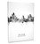 Abu Dhabi United Arab Emirates Skyline Cityscape Box Canvas