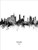 Milan Italy Skyline Cityscape Poster Art Print