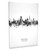 Rostock Germany Skyline Cityscape Box Canvas