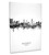 Bucharest Romania Skyline Cityscape Box Canvas