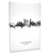 Chattanooga Tennessee Skyline Cityscape Box Canvas