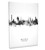 Bielefeld Deutschland Skyline Cityscape Box Canvas