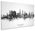 Heidelberg Deutschland Skyline Cityscape Box Canvas