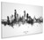 Austin Texas Skyline Cityscape Box Canvas