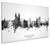 Magdeburg Deutschland Skyline Cityscape Box Canvas