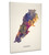 Lebanon Map Box Canvas