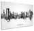 Benidorm Spain Skyline Cityscape Box Canvas