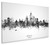 Mobile Alabama Skyline Cityscape Box Canvas