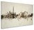 Dubai United Arab Emirates Skyline Cityscape Box Canvas