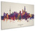 Shanghai China Skyline Cityscape Box Canvas