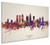 Atlanta Georgia Skyline Cityscape Box Canvas