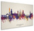 Shrewsbury England Skyline Cityscape Box Canvas