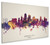 Kansas City Missouri Skyline Cityscape Box Canvas
