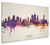 Brisbane Australia Skyline Cityscape Box Canvas