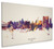 Kolkata India Skyline Cityscape Box Canvas