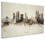 Mumbai India Skyline Cityscape Box Canvas