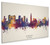 Utrecht Netherlands Skyline Cityscape Box Canvas