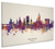 Aberdeen Scotland Skyline Cityscape Box Canvas