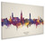 Bruges Belgium Skyline Cityscape Box Canvas