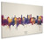 Nice France Skyline Cityscape Box Canvas