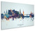 Edinburgh Scotland Skyline Cityscape Box Canvas