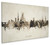 Sunderland England Skyline Cityscape Box Canvas