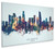 Los Angeles California Skyline Cityscape Box Canvas