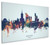 Warsaw Poland Skyline Cityscape Box Canvas