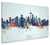 Seattle Washington Skyline Cityscape Box Canvas