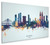 Mumbai India Skyline Cityscape Box Canvas