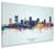 Nashville Tennessee Skyline Cityscape Box Canvas