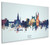 Bath England Skyline Cityscape Box Canvas