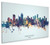 Vancouver Canada Skyline Cityscape Box Canvas