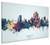 Lincoln England Skyline Cityscape Box Canvas