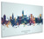 Gloucester England Skyline Cityscape Box Canvas Gloucester England Skyline Cityscape Box Canvas