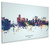 Winnipeg Canada Skyline Cityscape Box Canvas