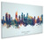 Gold Coast Australia Skyline Cityscape Box Canvas
