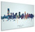 Jersey City New Jersey Skyline Cityscape Box Canvas