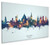 Oxford England Skyline Cityscape Box Canvas