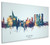 Reading England Skyline Cityscape Box Canvas