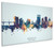 Asheville North Carolina Skyline Cityscape Box Canvas