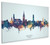 Bruges Belgium Skyline Cityscape Box Canvas