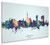 Limerick Ireland Skyline Cityscape Box Canvas