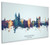 Magdeburg Deutschland Skyline Cityscape Box Canvas