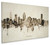 Montreal Canada Skyline Cityscape Box Canvas