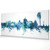 Geneva Switzerland Skyline Cityscape PANORAMIC Box Canvas