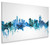 Cincinnati Ohio Skyline Cityscape Box Canvas