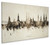Dundee Scotland Skyline Cityscape Box Canvas